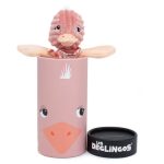Les Déglingos - Peluche Pomelos a Avestruz com caixa presente - Image 2