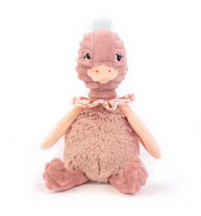 Les Déglingos - Peluche Pomelos a Avestruz com caixa presente - Image 3
