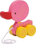 Small Foot - Baby Wooden Pull Duck - Image 3