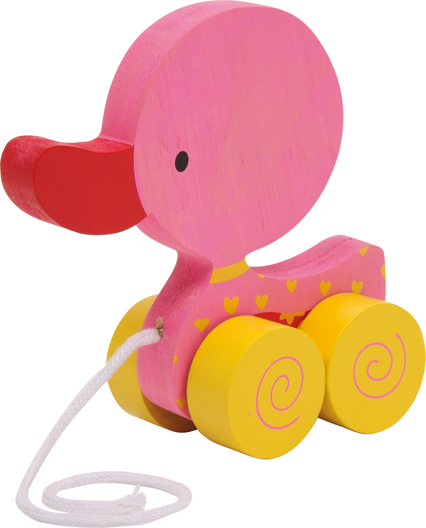 Small Foot - Baby Wooden Pull Duck - Image 3