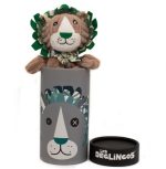 Les Déglingos - Peluche Jelekros o leão  com caixa presente - Image 3