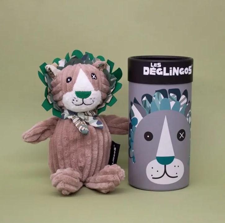 Les Déglingos - Peluche Jelekros o leão  com caixa presente - Image 5