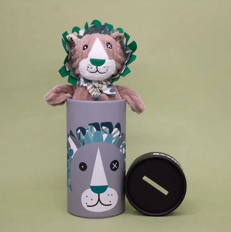 Les Déglingos - Peluche Jelekros o leão  com caixa presente - Image 6