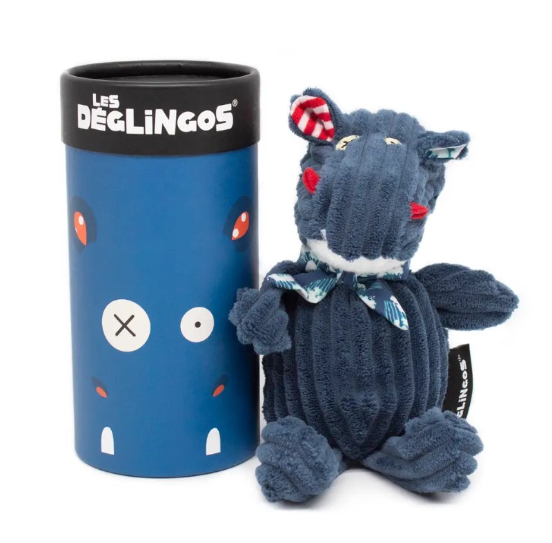 Les Déglingos - Hippipos the Hippo Plush with Gift Box - Image 1