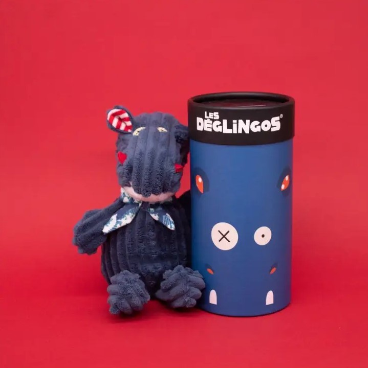 Les Déglingos - Hippipos the Hippo Plush with Gift Box - Image 5