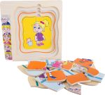 Small Foot - Puzzle por camadas - de bebé a avó em madeira para crianças - Image 7