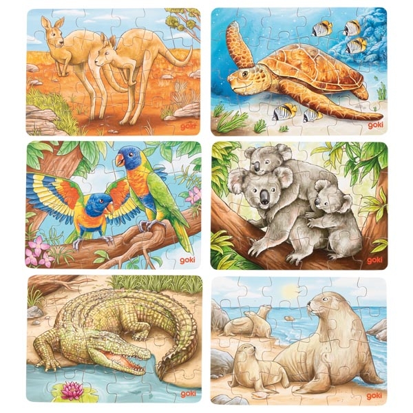 Goki - Mini Puzzle - Animais Australianos - Tartaruga - Image 2