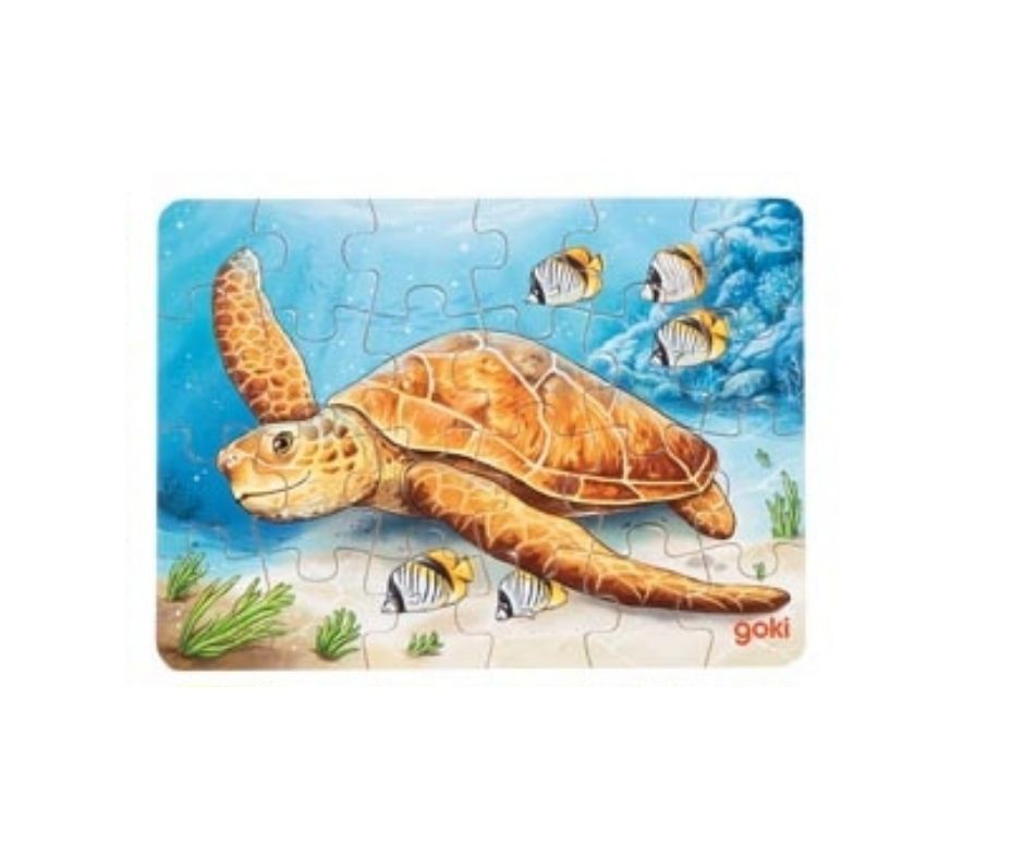 Goki - Mini Puzzle - Animais Australianos - Tartaruga - Image 1