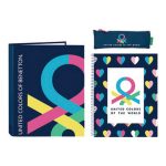 Benetton - Conjunto 3 peças - Pasta de argolas, caderno e estojo "Corazones" - Image 2