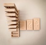 The Little Coach House - Blocos de contagem numérica - recurso Montessori