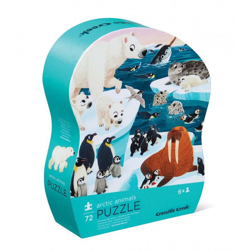 Crocodile Creek - Puzzle Animais Árticos - 72 peças - Image 1