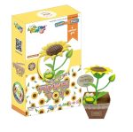 Jumping Clay - Girassol - Flower Pot Collection - Kit de argila para modelar ar seco