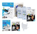 Jumping Clay - Ursos com Puzzle - Glaciers Collection - Kit de argila para modelar ar seco - Image 3