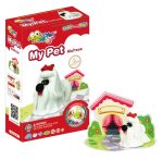 Jumping Clay - Maltês - My Pet Collection - Kit de argila para modelar ar seco