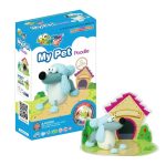 Jumping Clay - Poodle - My Pet Collection - Kit de argila para modelar ar seco