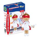 Jumping Clay - Enfermeira - Superheroes Collection - Kit de argila para modelar ar seco