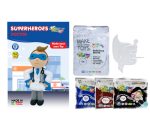 Jumping Clay - Médico - Superheroes Collection - Kit de argila para modelar ar seco - Image 3
