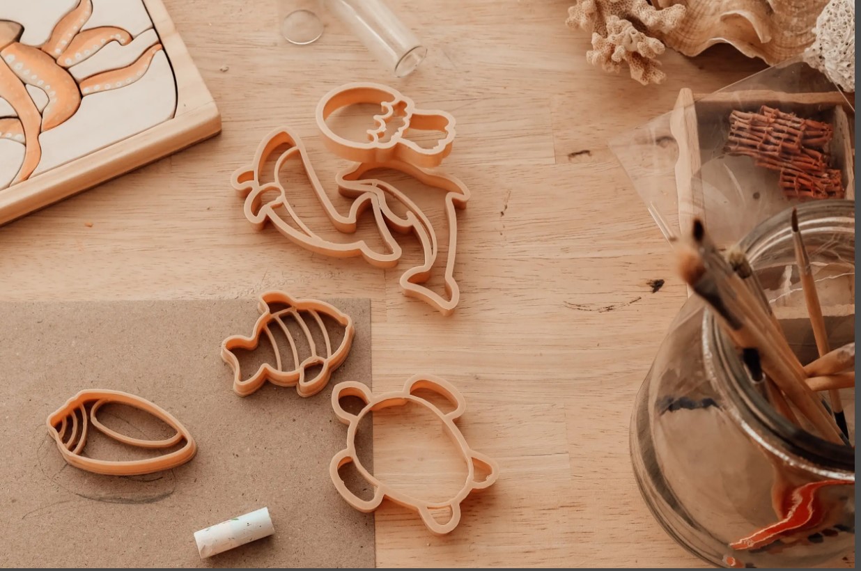 Kinfolk Pantry - Conjunto Mini de cortadores Fundo do Mar - Image 1