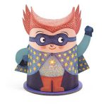 Djeco - Mini Lanterna Noturna Mister Super - super heroi para criança