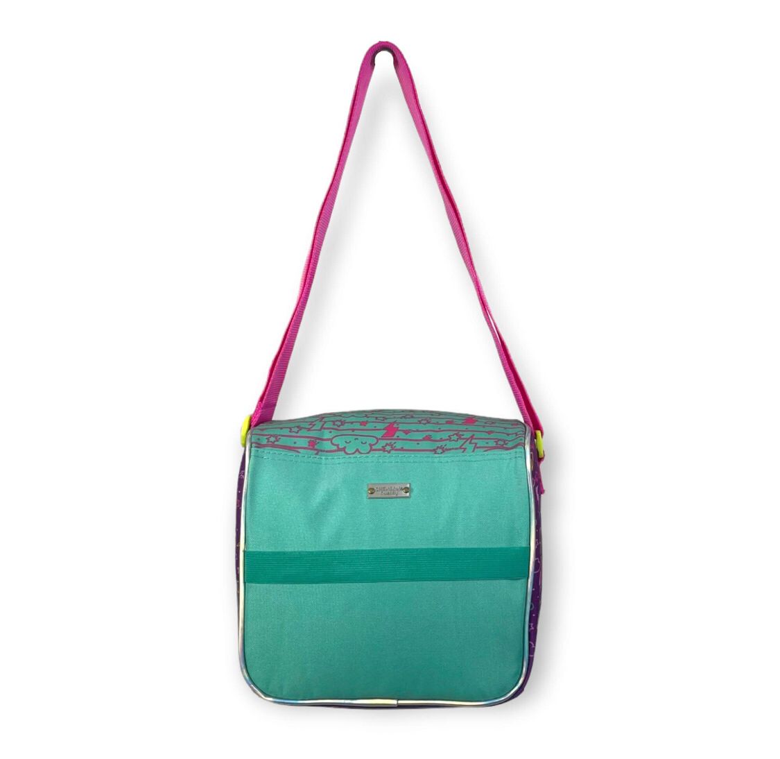 Lancheira escolar para meninas, bolsa térmica com alças longas - Aloha - Image 3
