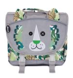 Les Délingos - Mochila escolar ciclo 35cm - Jélékros o leão