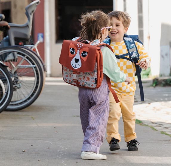 Les Délingos - Mochila escolar ciclo 35cm - Mélimélos o veado - Image 2