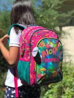 Girls School Backpack Tablet Holder - Aloha - Image 3