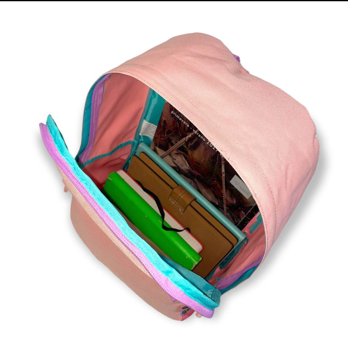 School backpack for girls - Happy Girl - Image 3