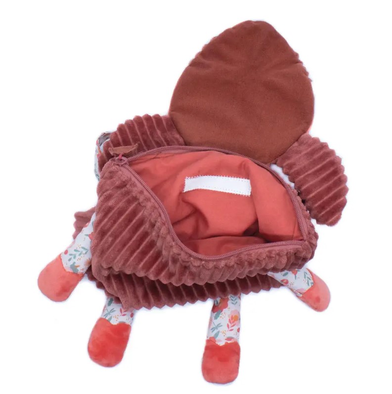 Les Délingos - Mochila de veludo creche / jardim de infância - Mélimelos o veado - Image 5