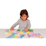 PLUS-PLUS - Big Picture Puzzle Pastel 60 peças para crianças - Image 4