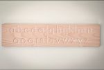 The Little Coach House - Wooden Board Alphabet AZ Lowercase and Uppercase - Montessori Resource - Image 2