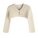 Newness - Bolero bege bebé