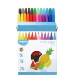 24 Felt-tip marker pens