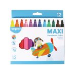 12 Canetas marcadores de feltro MAXI para bebés - Image 2