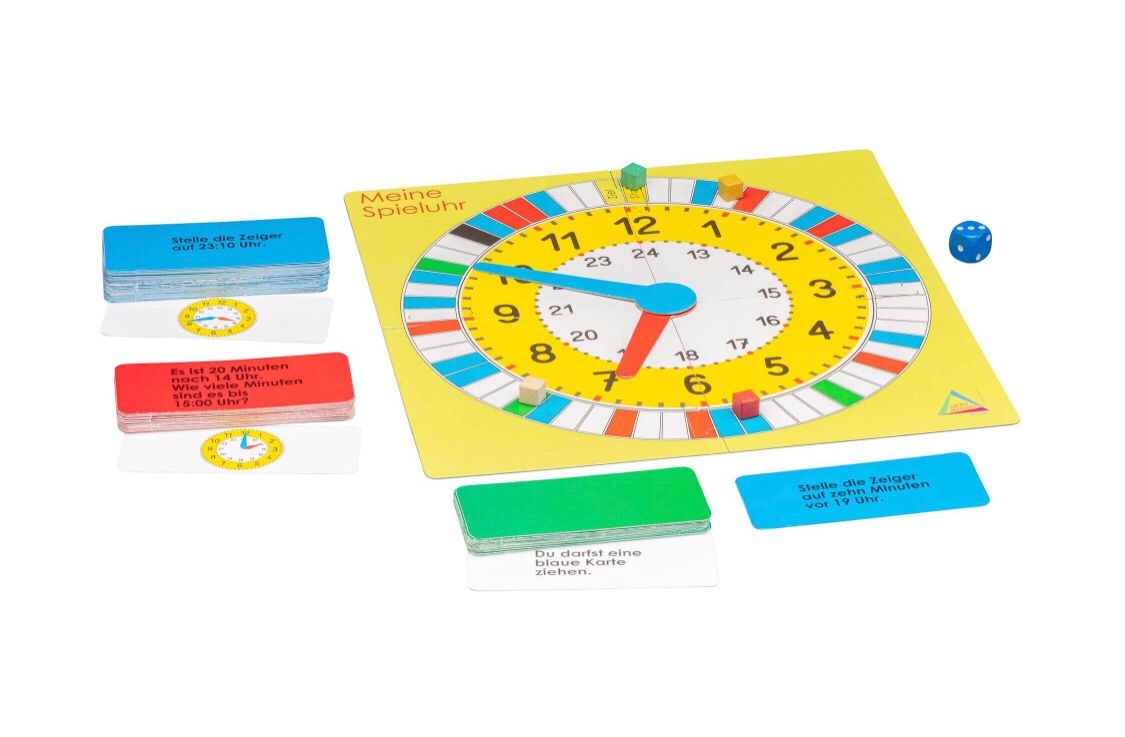 Wissner - Jogo de matemática "as Horas" - instruções em alemão - Image 1