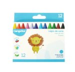 Lápis de Cera - 12 unidades em cores diferentes - Image 2
