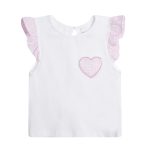 Conjunto Blusa e calções coração - Image 4
