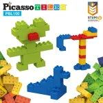 Picasso Tiles - Blocos largos de construção - 100 peças