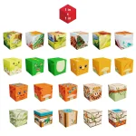 Picasso Tiles - Conjunto de cubos magnéticos + puzzles - Tema Dinossauro - Image 7