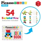 Picasso Tiles - Conjunto Cubos Magnéticos Sensoriais - 60 peças - Image 3