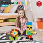 Picasso Tiles - Conjunto Cubos Magnéticos Sensoriais - 60 peças - Image 6