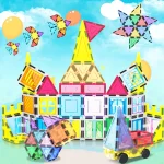 Picasso Tiles - Conjunto Magnético com portas e janelas - 61 peças - Image 3