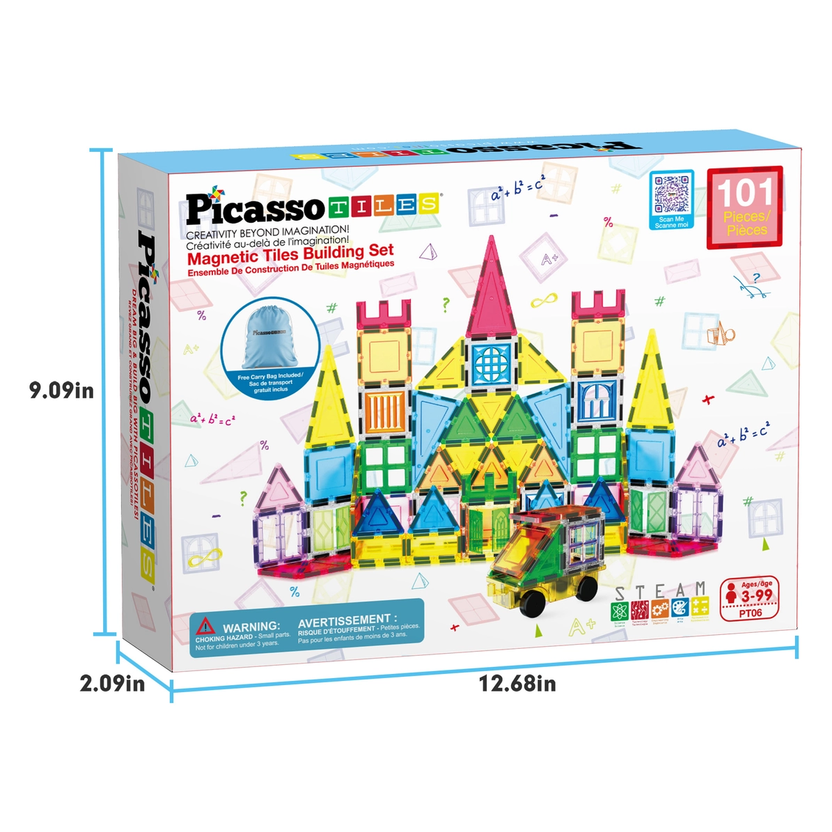 Picasso Tiles - Conjunto Magnético - 101 peças - Image 1
