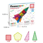 Picasso Tiles - Conjunto Magnético fogetão - 32 peças - Image 2