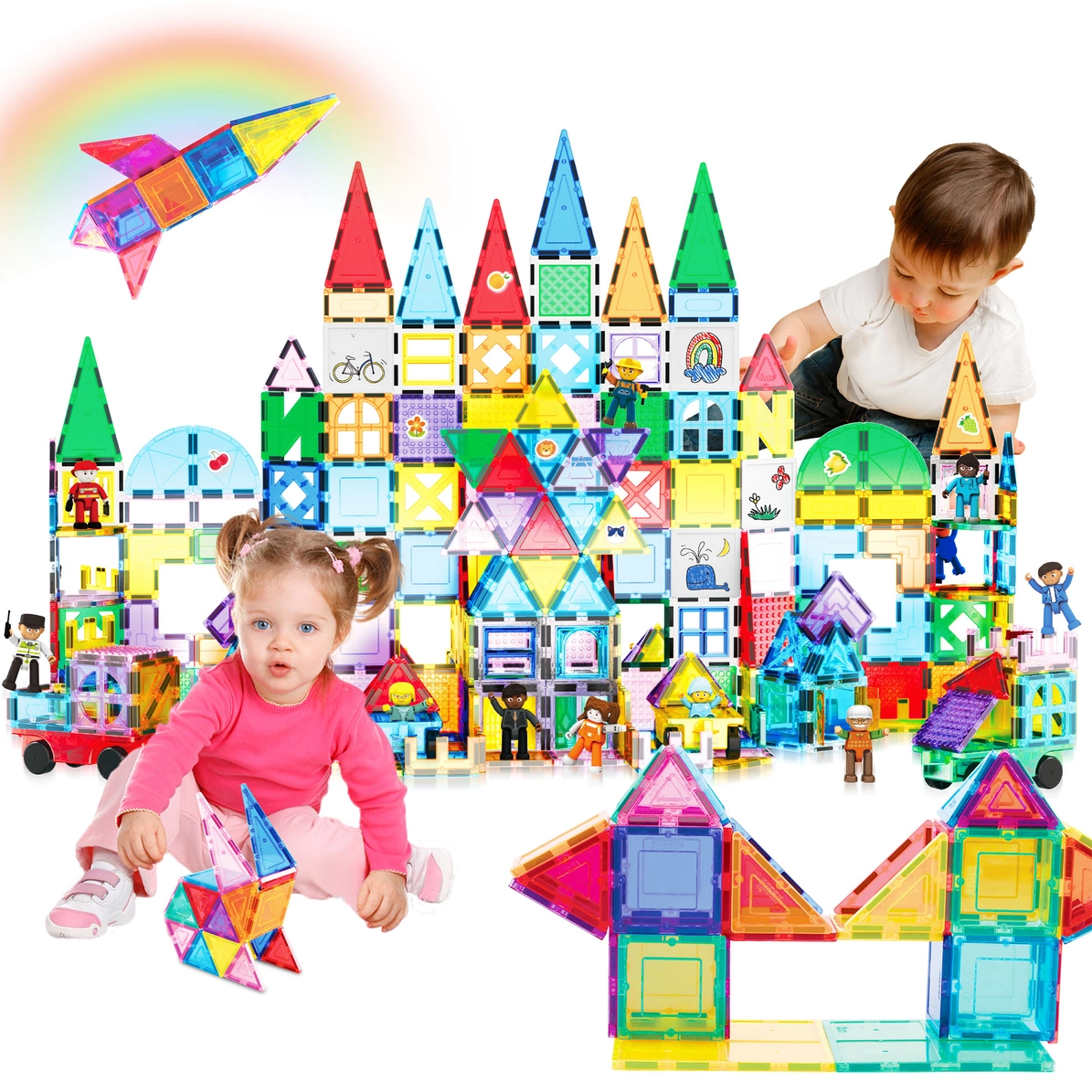 Picasso Tiles - Master Conjunto magnético - 350 peças - Image 2