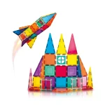 Picasso Tiles - Conjunto Magnético foguetão - 36 peças