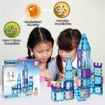Picasso Tiles - Conjunto magnético - Castelo de gelo com personagens - Image 8