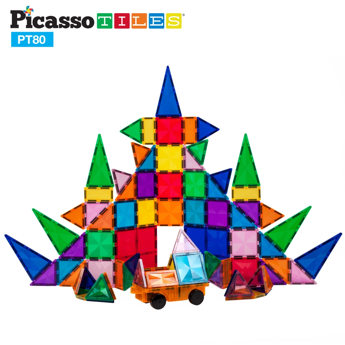 Picasso Tiles - Conjunto Magnético Master - 80 peças - Image 5