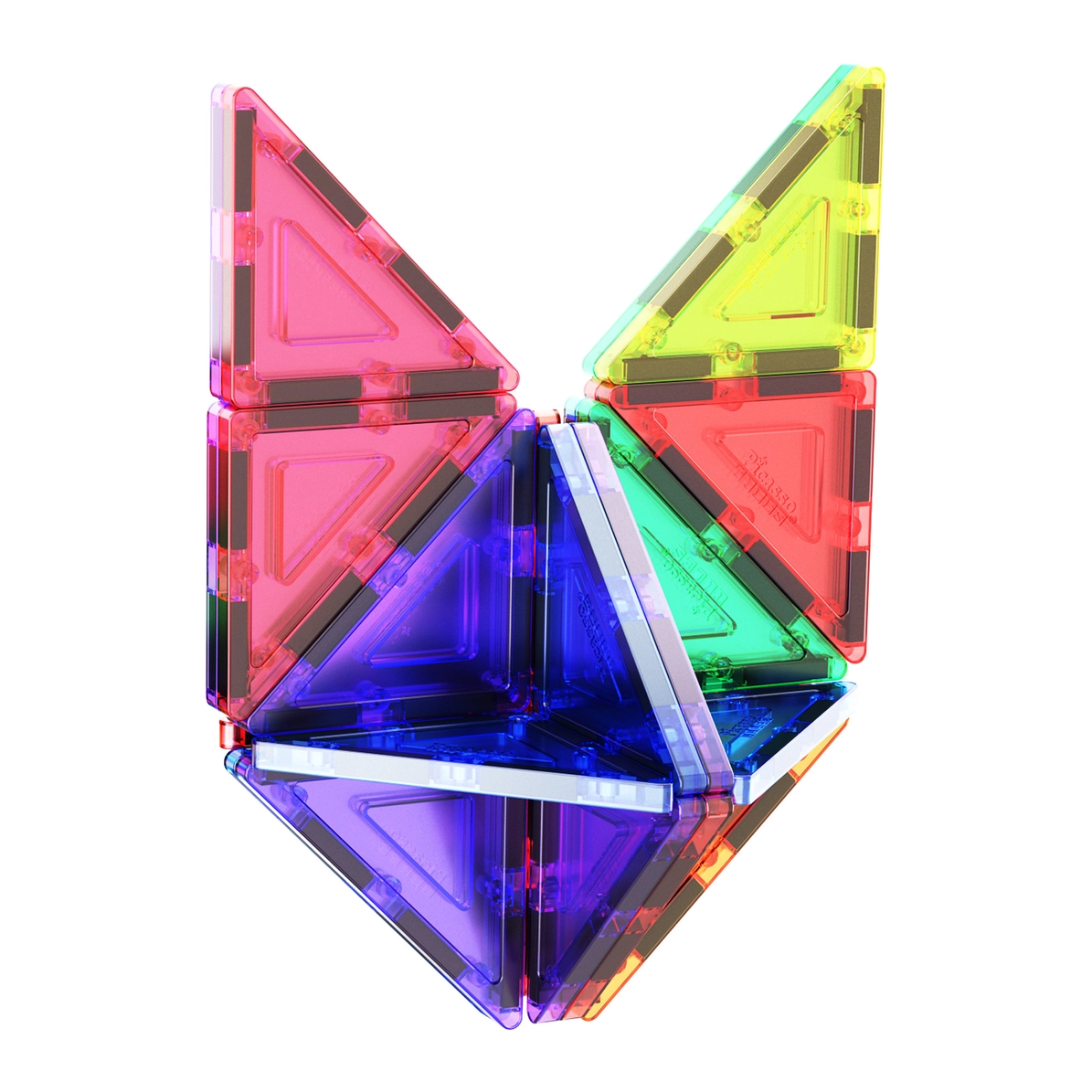 Picasso Tiles -Kit Expansion right triangles - 12 pieces - Image 7