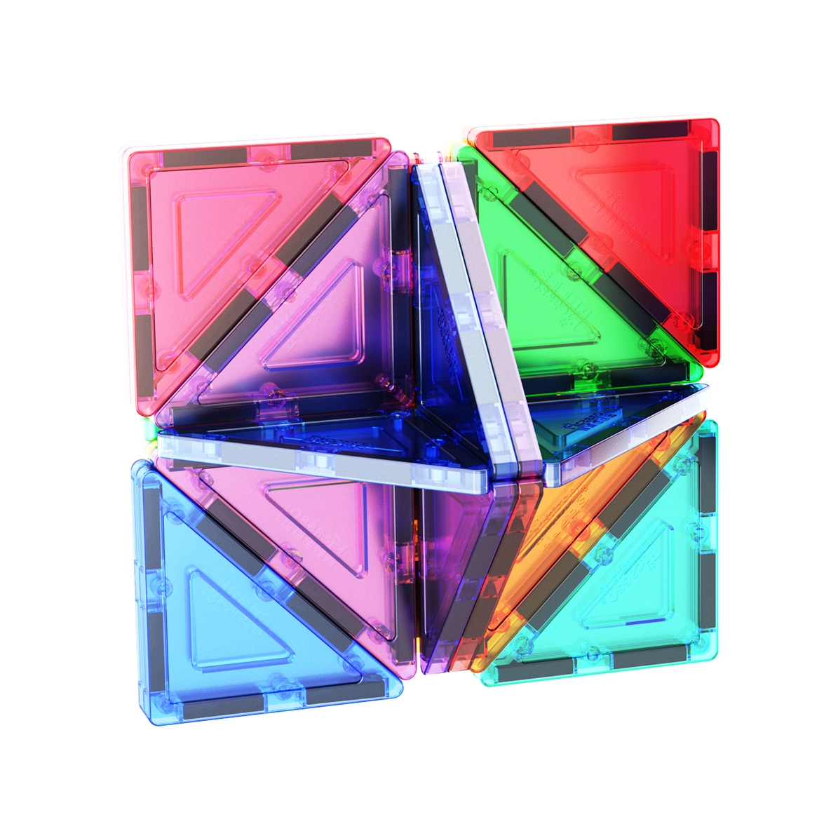 Picasso Tiles -Kit Expansion right triangles - 12 pieces - Image 6